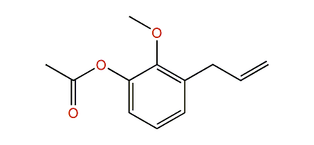 3-Allyl-2-methoxyphenyl acetate